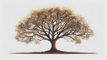 beautiful family tree with generations displayed on a simple backdrop. concept family tree, generations, simple backdrop, legacy, beautiful display with a white accent, detailed, png