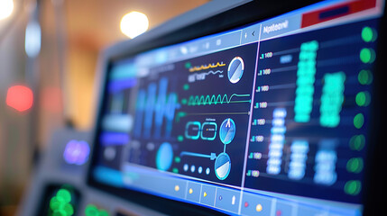 Obraz premium Metabolic rate graph showing individual's energy expenditure over time, essential for understanding health and fitness trends.