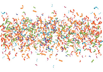 colorful confetti falling background,celebration party design