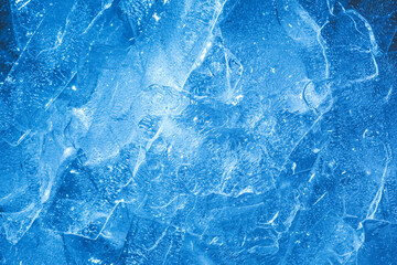 
Ice cool texture surface backdrop. Cold and blue background. Frozen water.