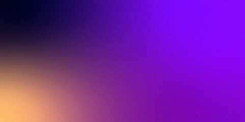 Blue purple grainy gradient vertical glowing abstract light wave on black noise texture background .Neon purple blue and mint green colorful gradient background Best design for your ad, poster, bann.	
