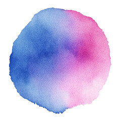Fototapeta premium A beautiful watercolor splash with soft pink and blue hues, perfect for backgrounds, art projects, and creative designs.