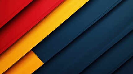 Chic design of Germany's colors honoring Independence Day with stylish typography