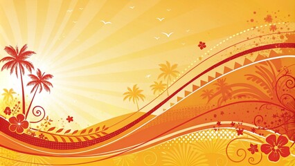 to every abstract--wallpaper--illustration--orange--yellow.