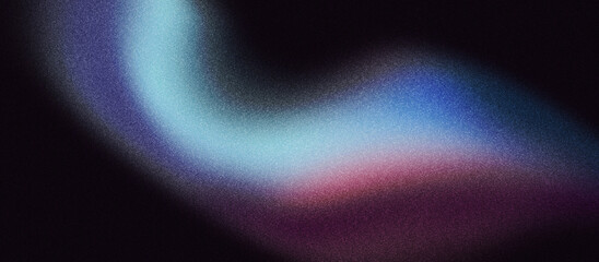 Dark wave blue pink abstract grainy background