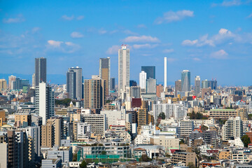 東京都 文京シビックセンター展望ラウンジから見る池袋