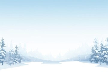 Fototapeta premium Winter landscape outdoors nature.