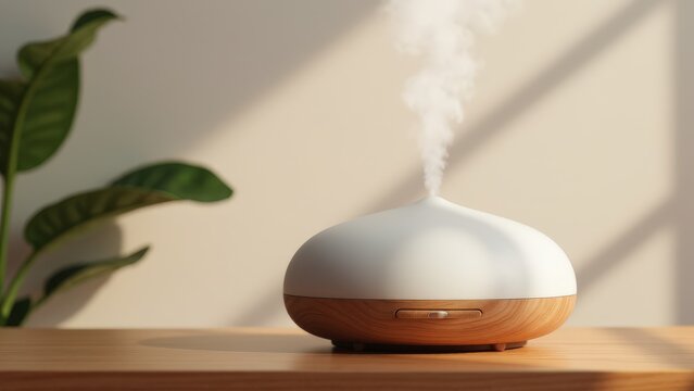 A stylish matte diffuser mockup featuring a smooth finish and soft mist for a minimalist aesthetic.