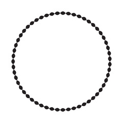 Dotted Circle Frame