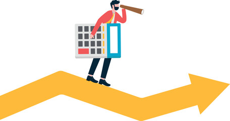 Make profit, Look for profit opportunities. Investment, business, stock market. Look for returns or dividends. Leadership vision or investment specialists
