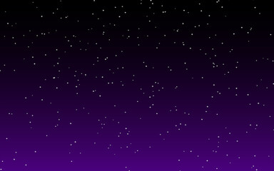 Fototapeta premium dark purple sky night space background, light of outer large number of stars in universe atmosphere