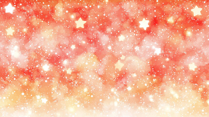 Dreamy bokeh background with soft focus stars and vibrant colors