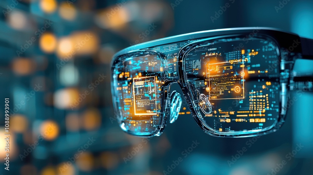 Poster Exploring augmented reality glasses for displaying blockchain track standards in technology innovation events