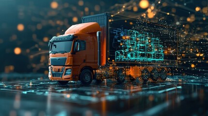 Revolutionizing supply chain management blockchain logistics hubs in urban environments with futuristic designs and innovations