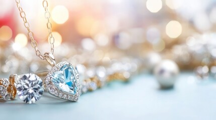 Luxurious winter shopping event exclusive Christmas sales on fine jewelry