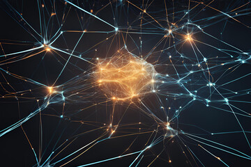 Obraz premium Neural connections 