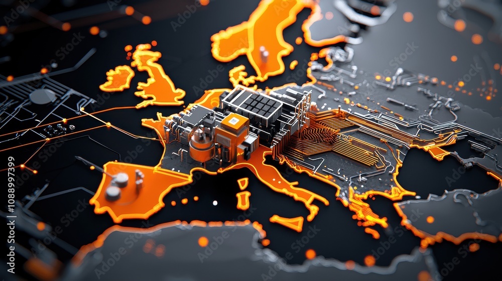 Poster mapping blockchain nodes globally standard overlay of technology and infrastructure