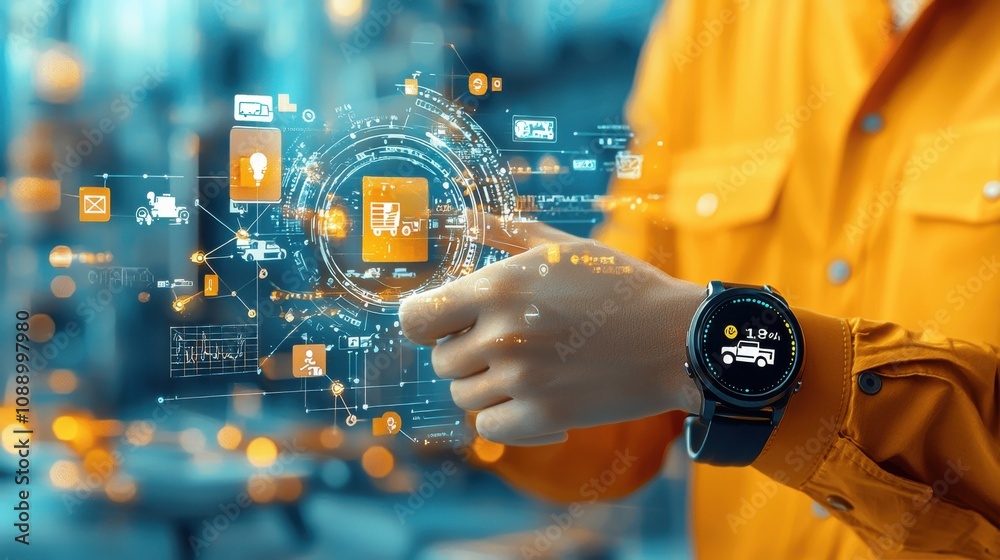Leinwandbilder real-time blockchain tracking notifications for deli accc standards enhancing compliance efficiency 