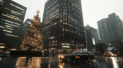 Upscale Christmas sale luxury store with exclusive gift items