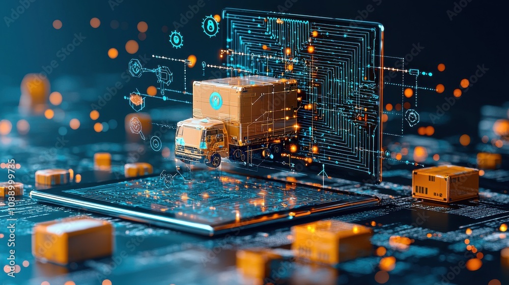 Leinwandbilder enhancing supply chain transparency a comprehensive overview of standards in technology and business