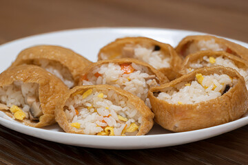 家庭のいなり寿司