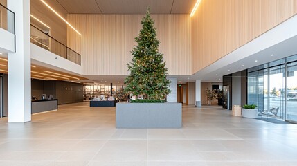 Christmas eve shopping scene with luxury stores offering exclusive gifts high-end decor