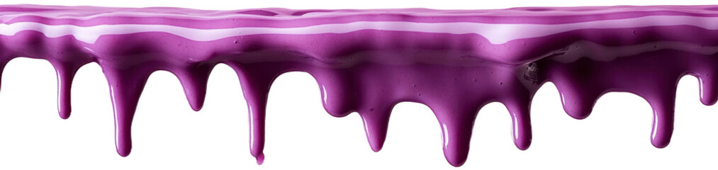 Dripping Purple Substance Abstract