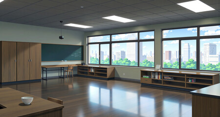 Fototapeta premium 学びの光景