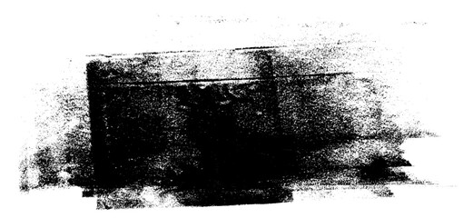 Distressed texture vector with rough brush strokes, perfect for overlay and art project.