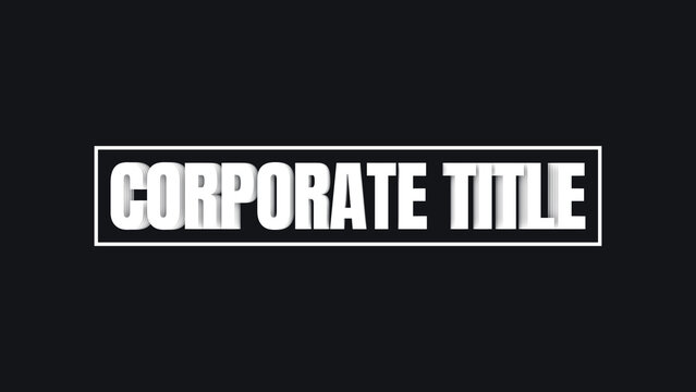 Corporate Title