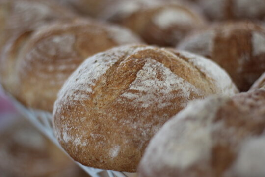 bread on the table - Powered by Adobe