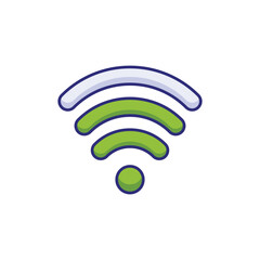 Wi-Fi Symbol vector icon
