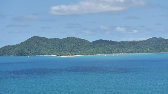 Spectacula aerial footage of Dunk Island Queensland Australia