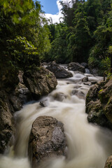 Waterfall in Cat Cat Village, Sapa