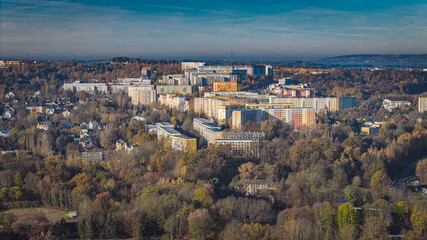 Obraz premium Chemnitz Morgenleite