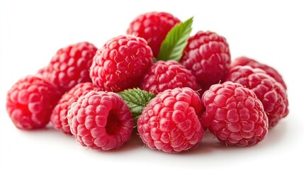 Close-up of Fresh Raspberries