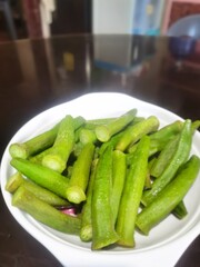 Lady fingers vegetables