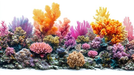 Vibrant Coral Reef Ecosystem