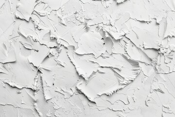  Rough peeled white plaster wall. Detailed photo textured background