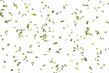 Dry chive flying isolated on white background and texture
