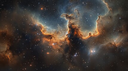 Fototapeta premium colorful and detailed backgrounds featuring cosmic nebulae and star clusters.