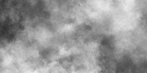abstract Gray grunge background on watercolor paper texture, Surface with abstract watercolor paint, abstract powder water spray on black  and white background.