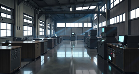 放棄された研究施設