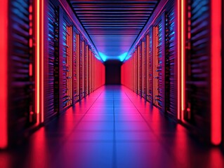 Cybersecurity Monitoring in a Server Room High-Tech Environment