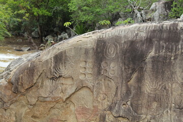 itacoatiaras na pedra do ingá, sítio arqueológico na paraíba