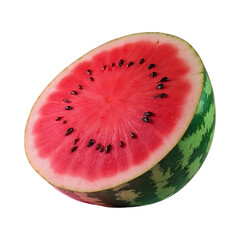 Watermelon Image Isolated With Transparent Background