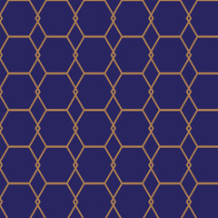  simple brown colour poligon pattern on navey blue colour background.