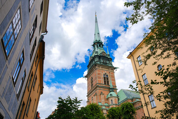 スウェーデン ストックホルムの旧市街、ドイツ教会