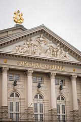 Concertgebouw concert hall in the center of Amsterdam 2