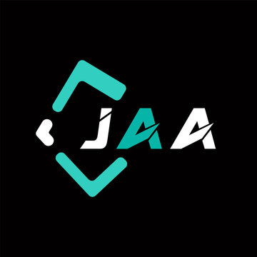 JAA creative minimalist letter logo. JAA unique vector initials alphabet letter logo design
